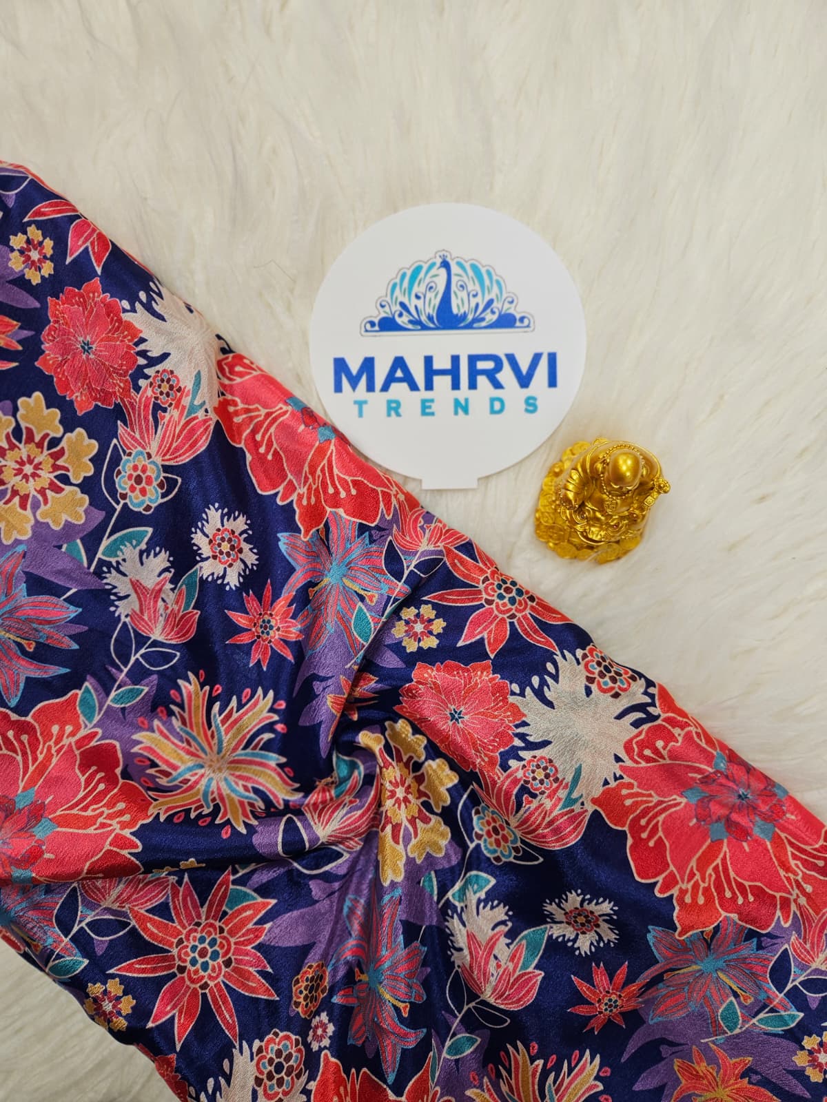 Premium Floral & Abstract Printed Fabric Soft, Stylish & Perfect for Custom Creations