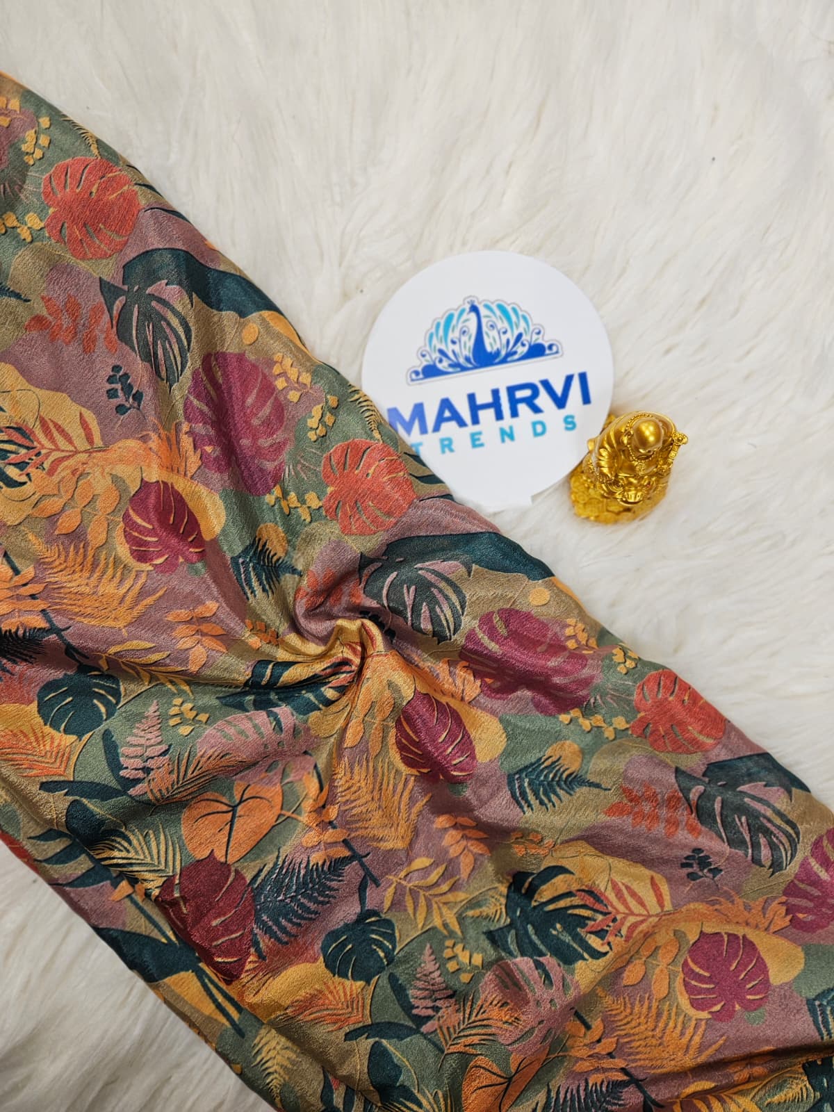 Premium Floral & Abstract Printed Fabric Soft, Stylish & Perfect for Custom Creations