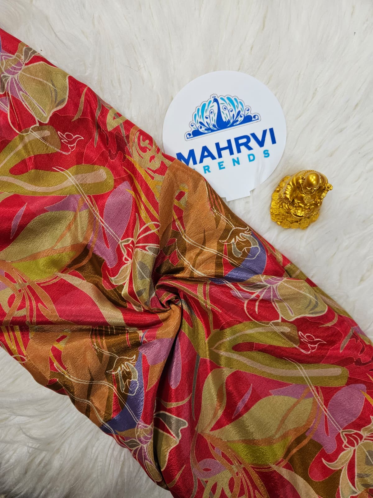 Premium Floral & Abstract Printed Fabric Soft, Stylish & Perfect for Custom Creations