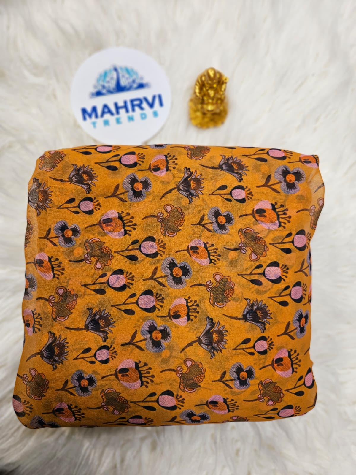 Charming Floral Printed Fabric | Soft, Lightweight & Versatile