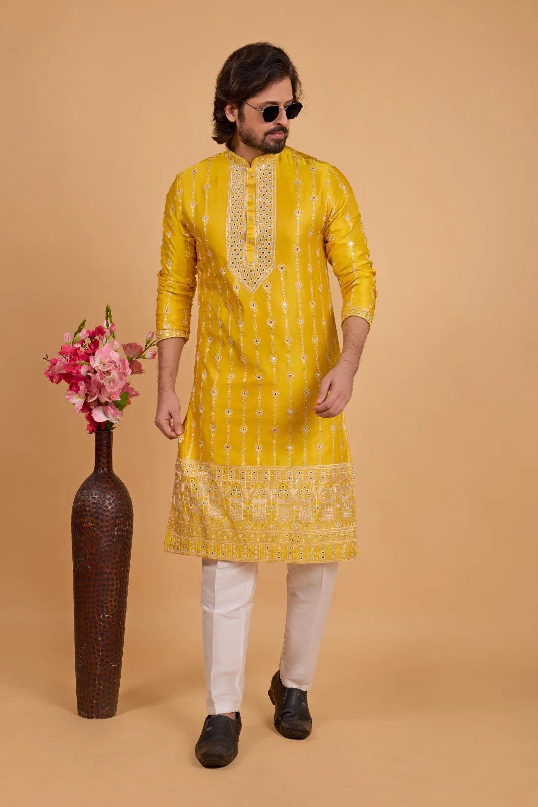 Designer Ethnic Embroidered Kurta