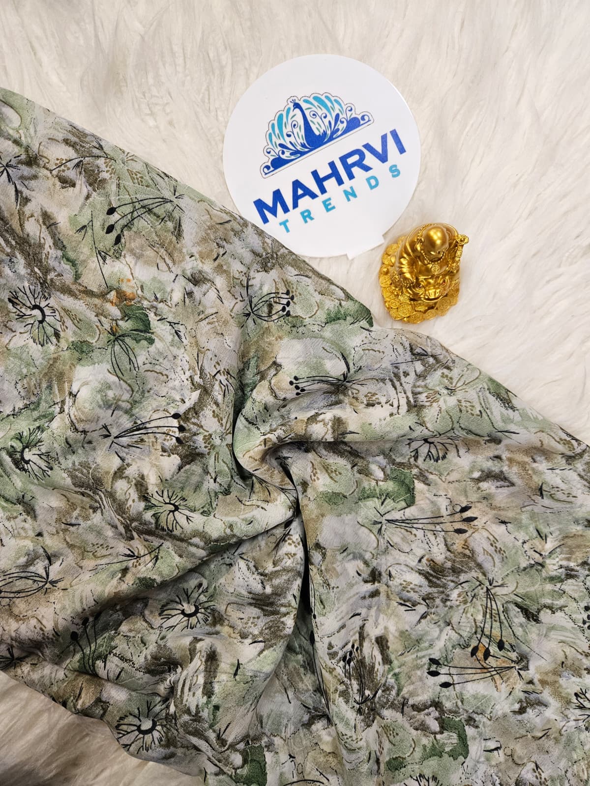Nature-Inspired Printed Fabric | Soft, Lightweight & Comfortable