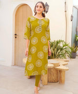 Printed Cotton Kurti – Casual & Office Wear