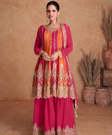 Designer Sharara Suit Set – Festive Statement Elegance