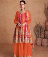 Designer Sharara Suit Set – Festive Statement Elegance