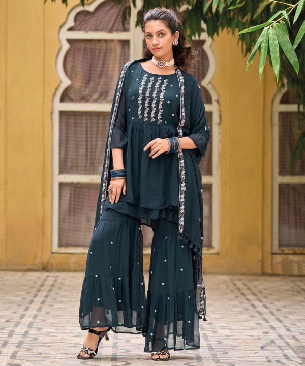 Designer Suit Set – Festive Elegance Collection