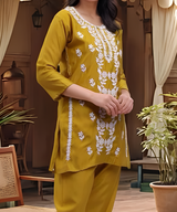 Embroidered Kurti Set Collection