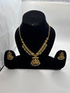 Lakshmi Temple Pearl Drop Necklace Set