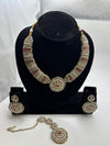 Ruby Heritage Statement Necklace Set