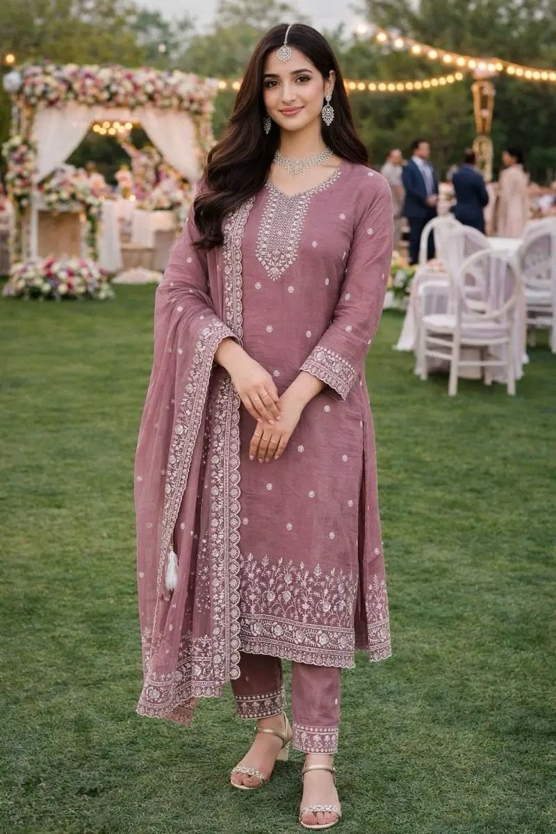 Timeless Embroidered Ethnic Suit Set