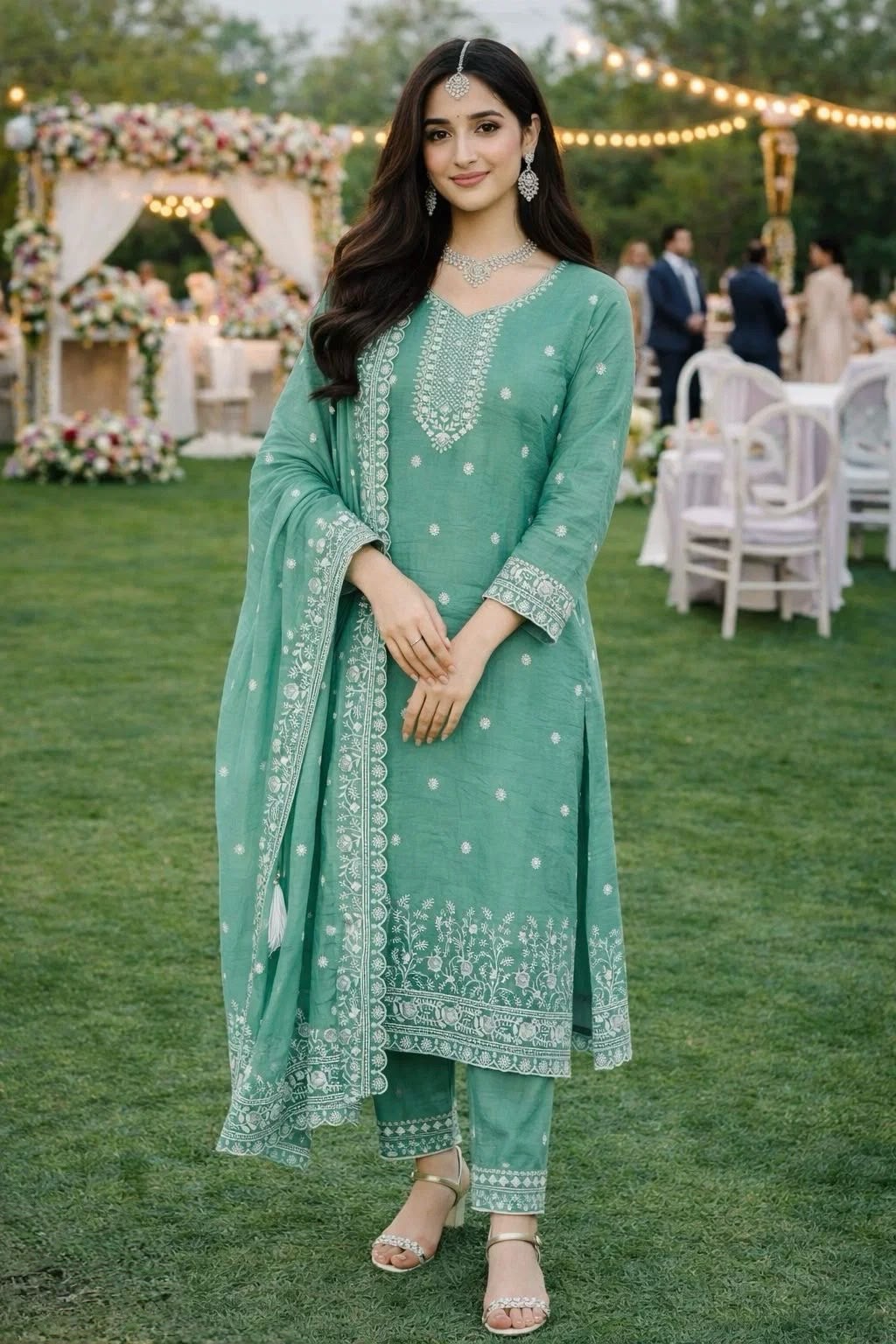 Timeless Embroidered Ethnic Suit Set
