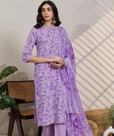 Elegant Printed Kurti Set Collection with Dupatta