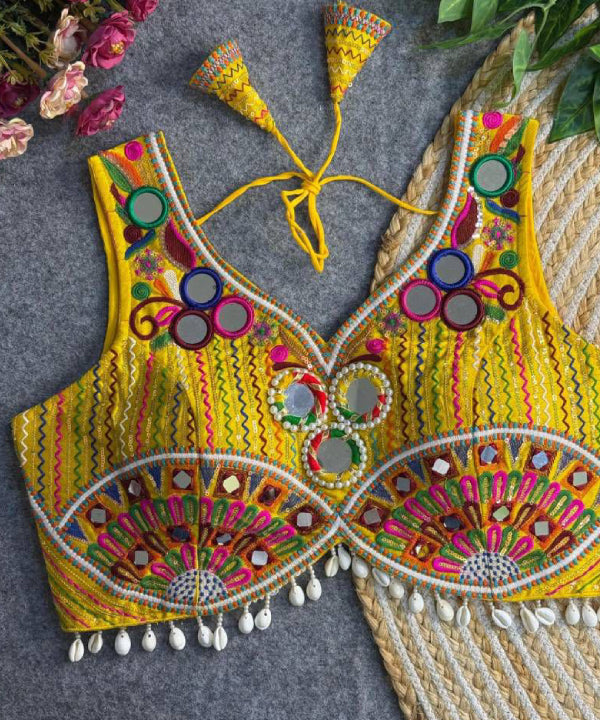 Mirror Work Designer Blouse
