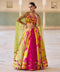 Radiant Floral Fusion Lehenga Set