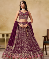 Royal Heritage Embroidered Lehenga Set
