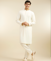 Classic White Cotton Kurta