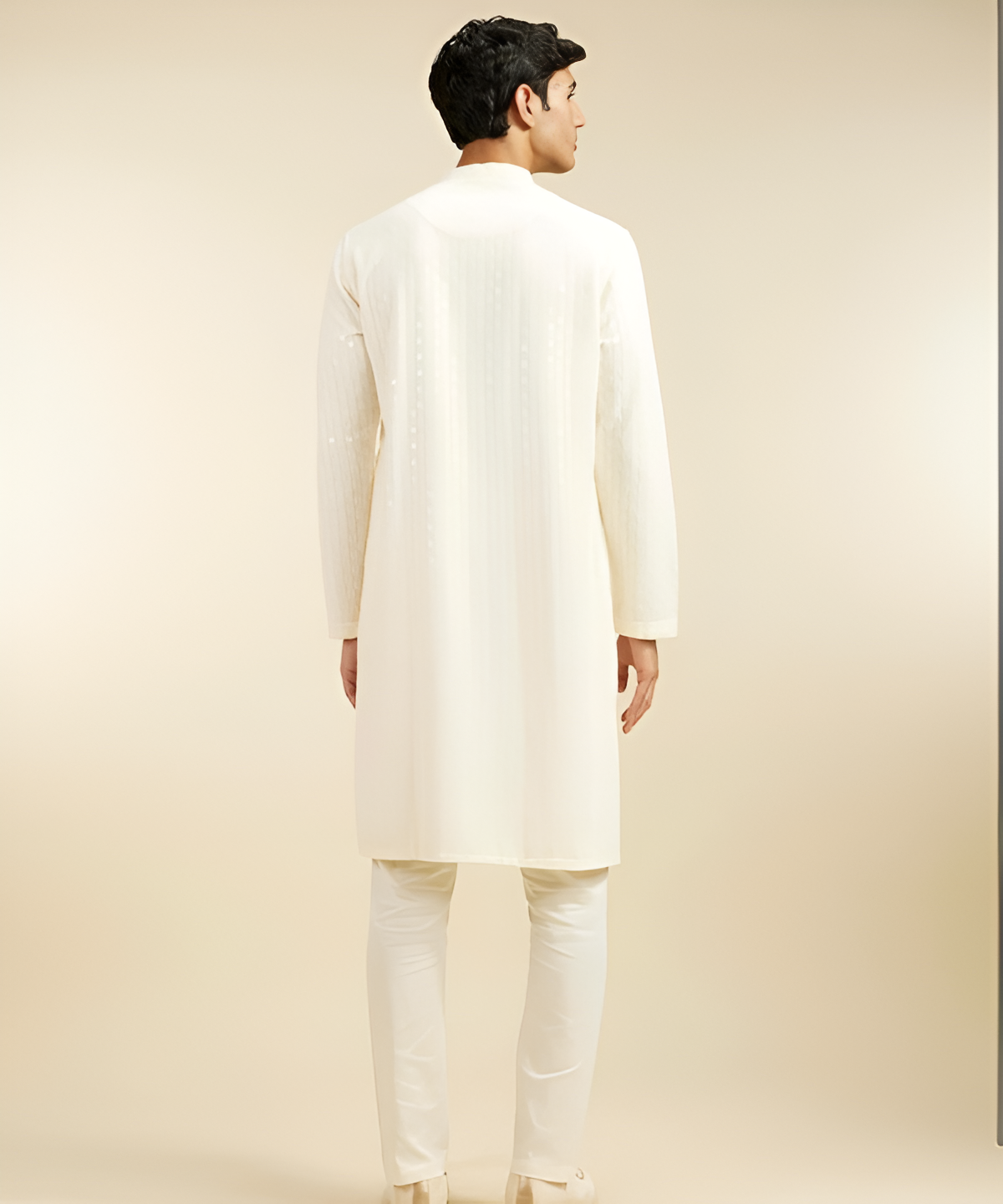 Classic White Cotton Kurta