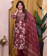 Elegant Printed Kurti Set Collection