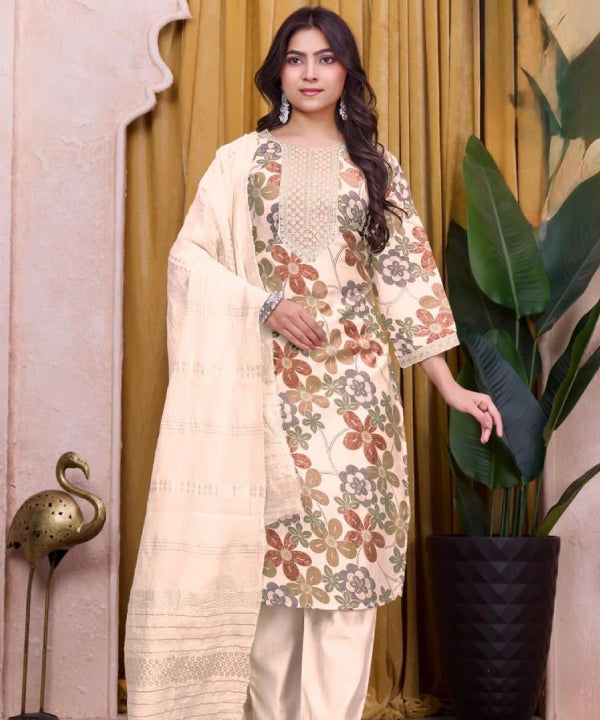Elegant Printed Kurti Set Collection