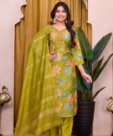 Elegant Printed Kurti Set Collection