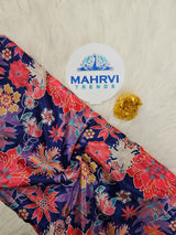 Premium Floral & Abstract Printed Fabric Soft, Stylish & Perfect for Custom Creations