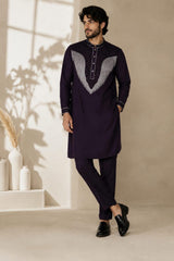 Embroidered Sequin Kurta