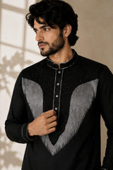 Embroidered Sequin Kurta