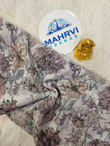 Premium Floral & Botanical Printed Fabric
