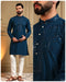 Embroidered Mirror Work Kurta