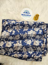 Elegant Floral Stripe Fabric | Soft, Lightweight & Gracefully Flowing