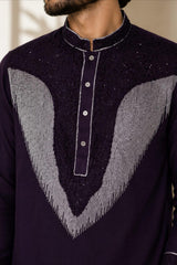 Embroidered Sequin Kurta