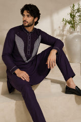 Embroidered Sequin Kurta