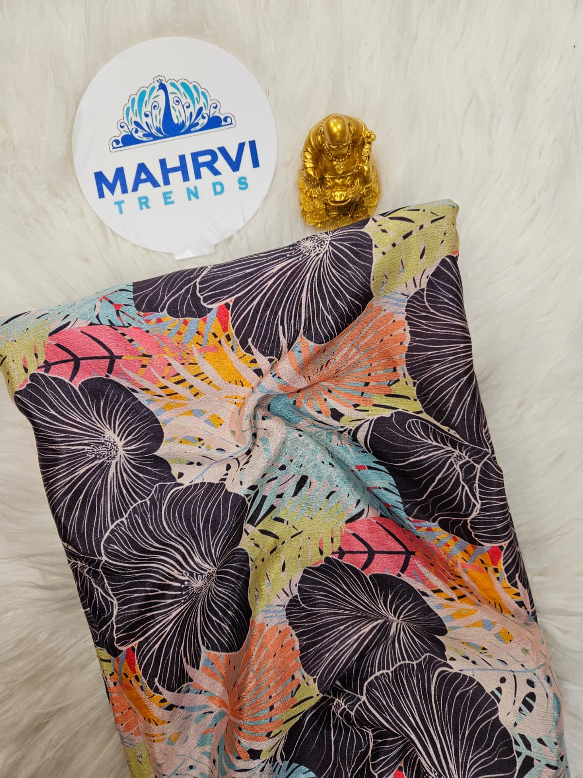 Premium Tropical Floral Printed Fabric