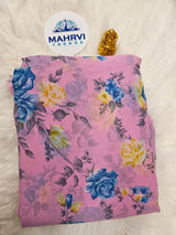 Premium Floral & Botanical Printed Fabric