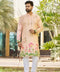 Blush Floral Print Kurta