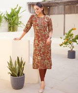 Printed Cotton Kurti – Casual & Office Wear
