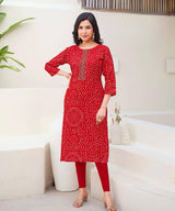 Printed Cotton Kurti – Casual & Office Wear