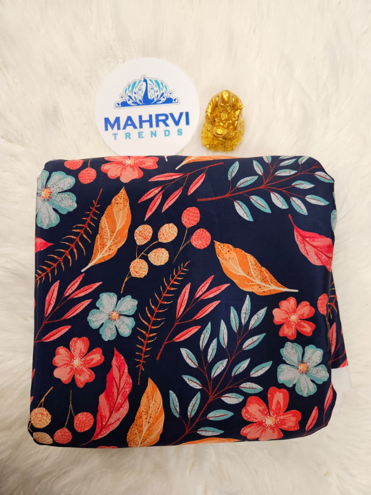 Premium Floral & Botanical Printed Fabric