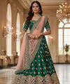Embroidered Bridal Lehenga Set – Regal Festive Elegance
