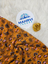 Charming Floral Printed Fabric | Soft, Lightweight & Versatile