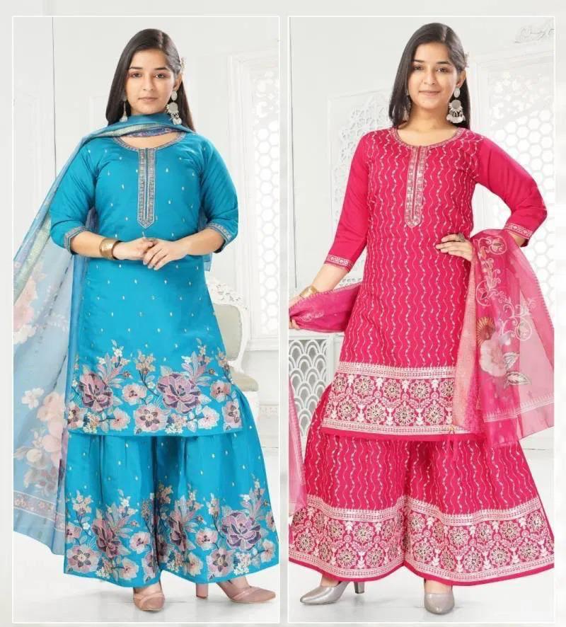 Floral Elegance Sharara Sets