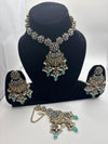 Mint Pearl Antique Necklace Set