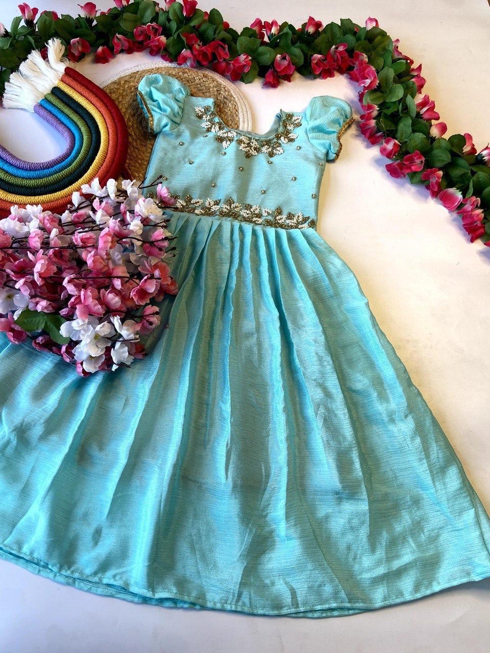 Embroidered Party Wear Gown