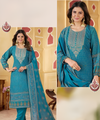 Elegant Embroidered KurtiSet with Dupatta