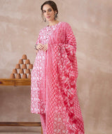 Elegant Printed Kurti Set Collection with Dupatta