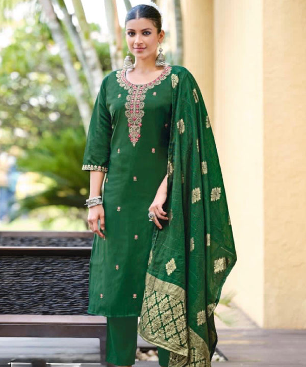 Elegant Embroidered Kurti Set Collection
