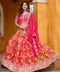 Radiant Bloom Pink Lehenga Set