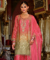 Regal Embroidered Kurta Palazzo Set with Dupatta