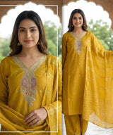 Elegant Embroidered Suit Set Collection – Timeless Everyday Festive Wear