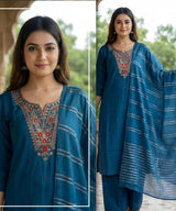 Elegant Embroidered Suit Set Collection – Timeless Everyday Festive Wear